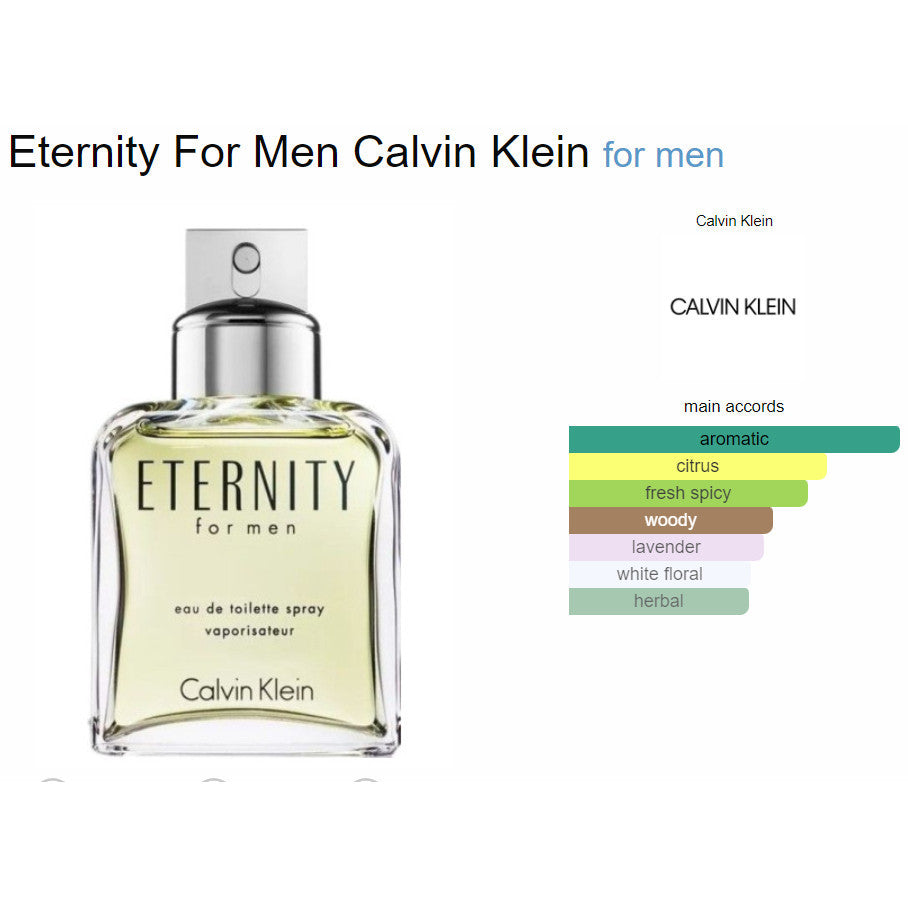 Minyak Wangi Eau De Toilette Asli Calvin Klein Eternity untuk Lelaki 100Ml yang ditolak